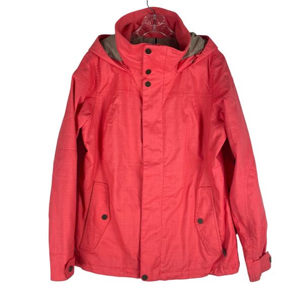 Burton Jet Set Snowboard Ski Snow Jacket Dryride Bright Orange Size XL - Picture 3 of 16